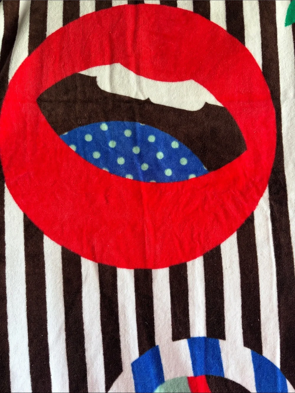 Craig & Karl X Henri Bendel Striped Large Beach Towel